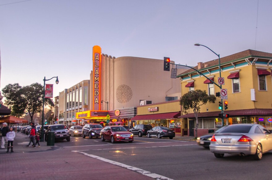 Park Street, downtown Alameda