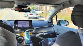 METS Micro, the pilot program rideshare service, will begin expanding to cover the entire city Spring of 2025, thanks to a federal grant. Here, a route is completed in early December.