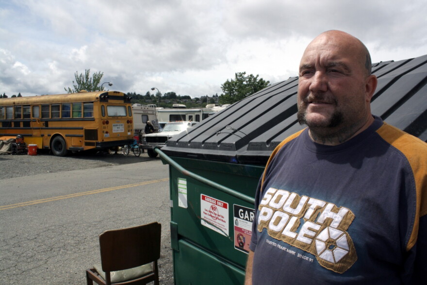 Ken Brooks says the Safe Zone, which operates on a shoestring compared to more the famously expensive Safe Lot in Ballard, has made his life a lot easier.