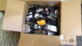 Harrison College donated about 200 cell phones to the Julian Center for domestic violence victimes.