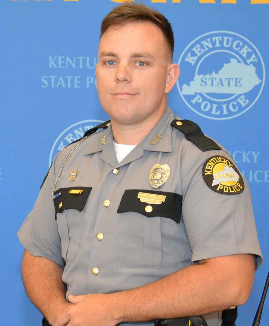 Trooper Hayden Phillips of Glasgow was a three-year veteran of KSP when he was gunned down during a traffic stop on Sept. 28, 2026.