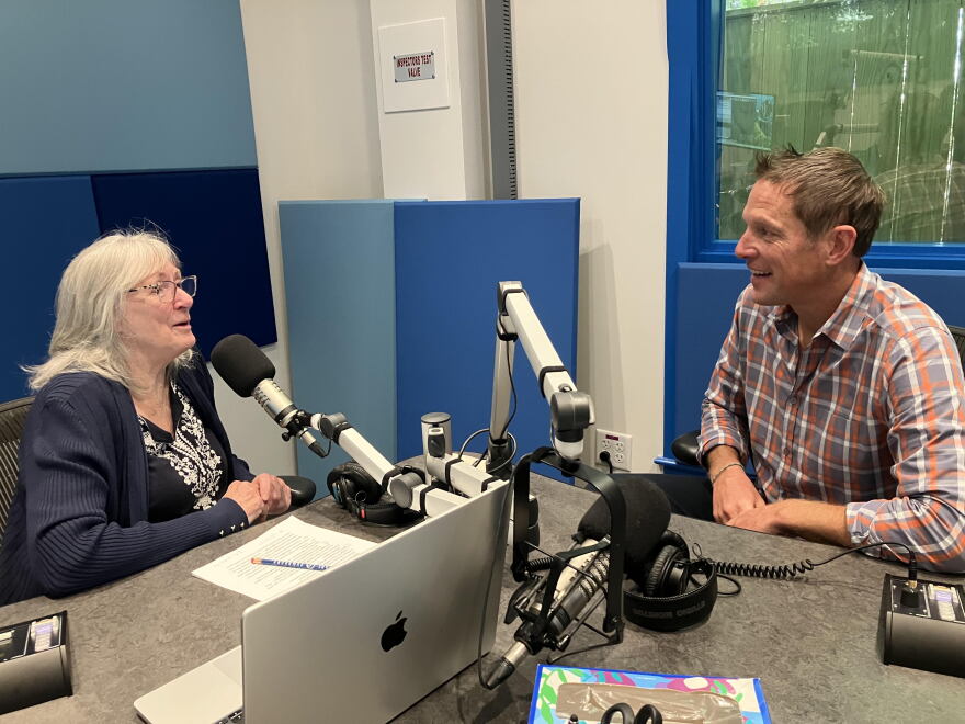 Democratic candidate running for state representative in the 1st Barnstable District, Chris Lambton, speaks with Mindy Todd on The Point on October 8, 2026.