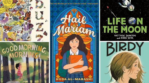 A collage of children's books