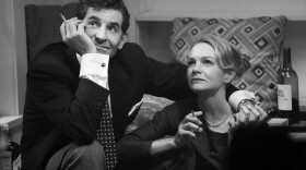 Bradley Cooper as Leonard Bernstein and and Carey Mulligan as Felicia Montealegre in <em>Maestro.</em>