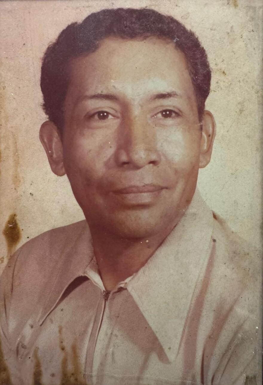 Caddo Nation Language Preservationist Alaina Tahlate described Edmond Johnson as fearless, noting he jumped out of helicopters in Vietnam during the war.