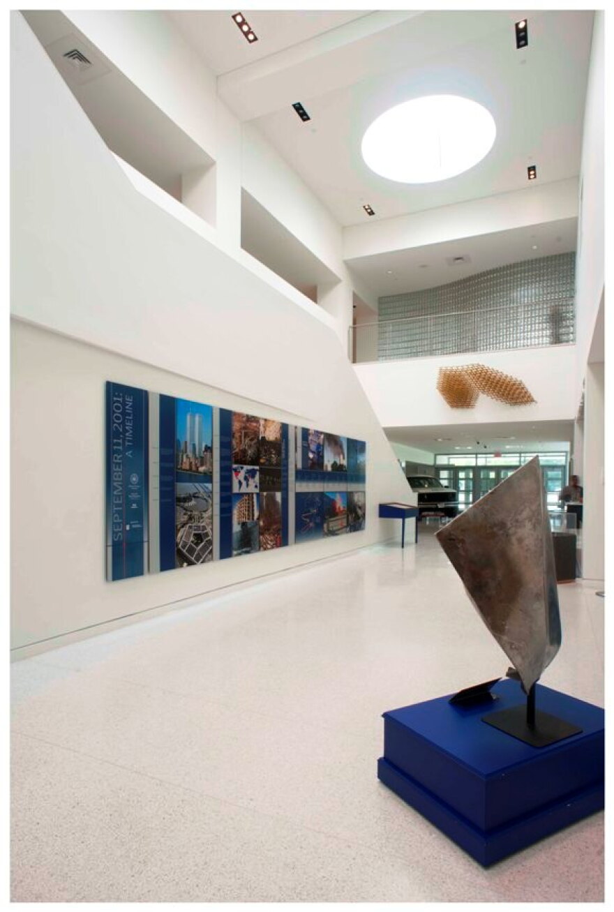 Inside the Burchfield Penney Art Center at Buffalo State