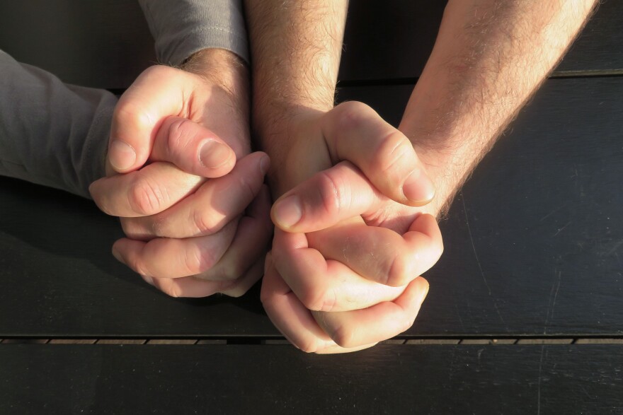 Abdul Kadr and Artur fled their homes in Chechnya because of their sexuality and are now living in the Netherlands.