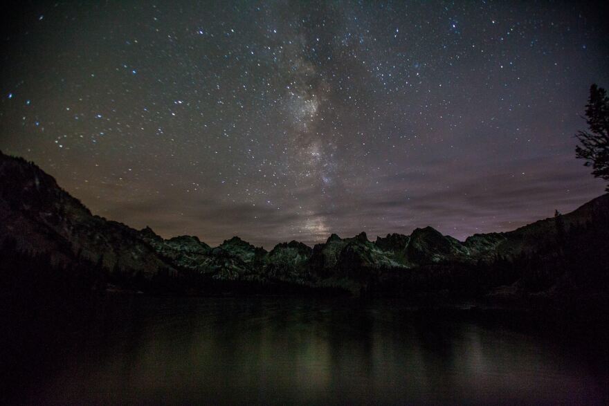 The dark sky designation means that nearby communities have pledged to limit light pollution from construction and traffic.