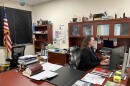 Weld County clerk and recorder Carly Koppes working in her office in Greeley on Thursday, May 21, 2026. For Koppes and county clerks across the state, preparing for Election Day is a year-round process.