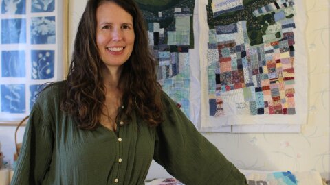 Alex Houston is one of the New Bedford Whaling National Historical Park's 2025 artists-in-residence.