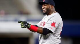 David Ortiz of the Boston Red Sox smiles before a game against the New York Yankees on Sept. 28, 2016, at Yankee Stadium in New York. (Jim McIsaac/Getty Images)