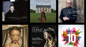 Album covers for six of the tracks chosen for this month's Instant Replay