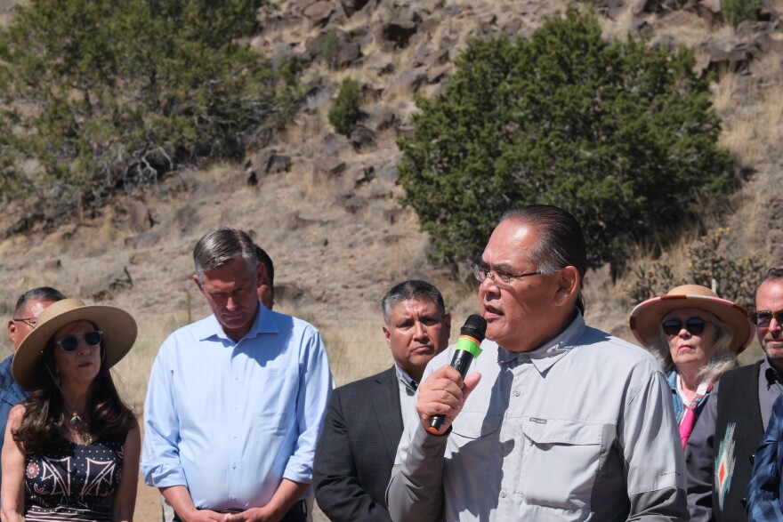 Tesuque Governor Mark Mitchell
