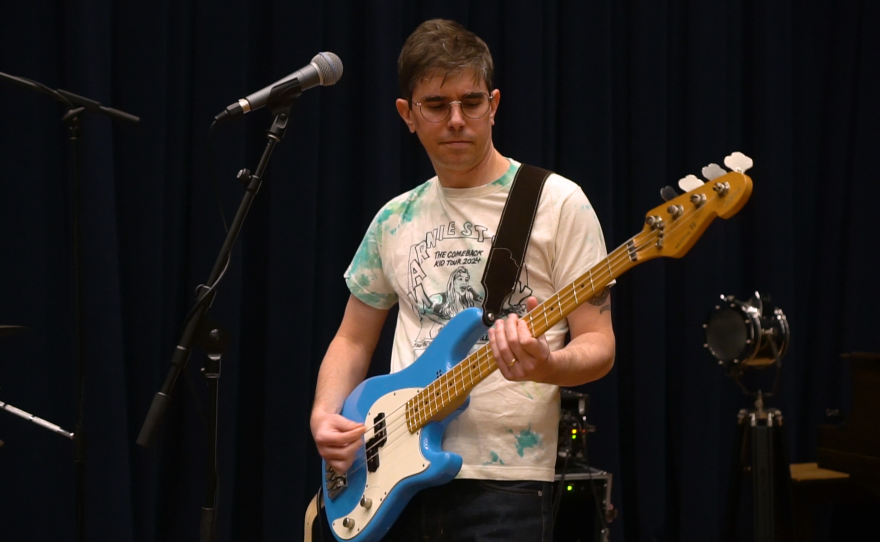 Emily Jane Powers performing live in Studio A