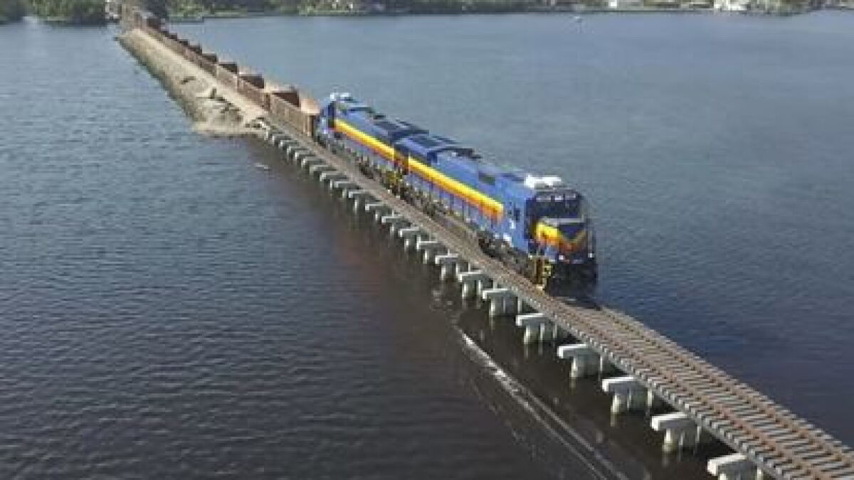 Seminole Gulf Railway back on track, literally; Ian's damage fixed - Vimarsana News