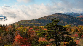 View of Grandmother Mountain from Grandfather Mountain.