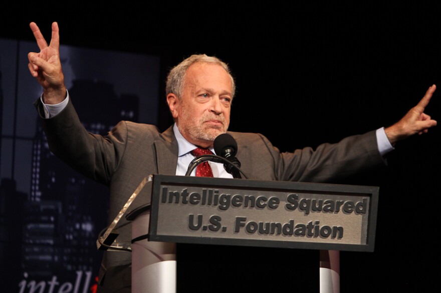 Robert Reich argues against the motion.