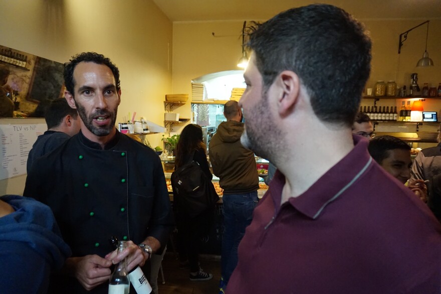 Israeli food designer Itay Novik (left) lives in Berlin and is a co-author of a new Berlin Jewish food guide and contributor to a German-language Jewish cookbook.