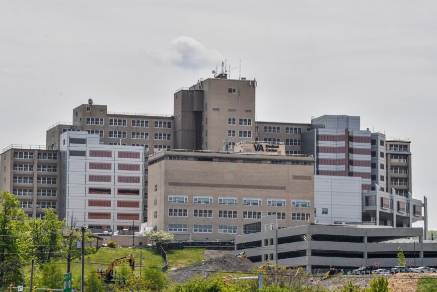 A national program of U.S. Department of Veterans Affairs will fund suicide prevention programs through 2025. Pictured is the VA Medical Center in Wilkes-Barre.