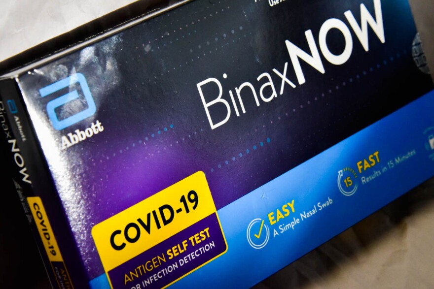State Health Commissioner Dr. Kris Box said the individual testing and positivity rates change was largely driven by the availability of at-home tests. Indiana does not require those tests be reported. (Justin Hicks/IPB News)