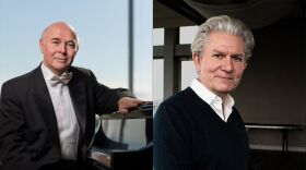 Pianist Jorge Federico Osorio and conductor Andreas Delfs