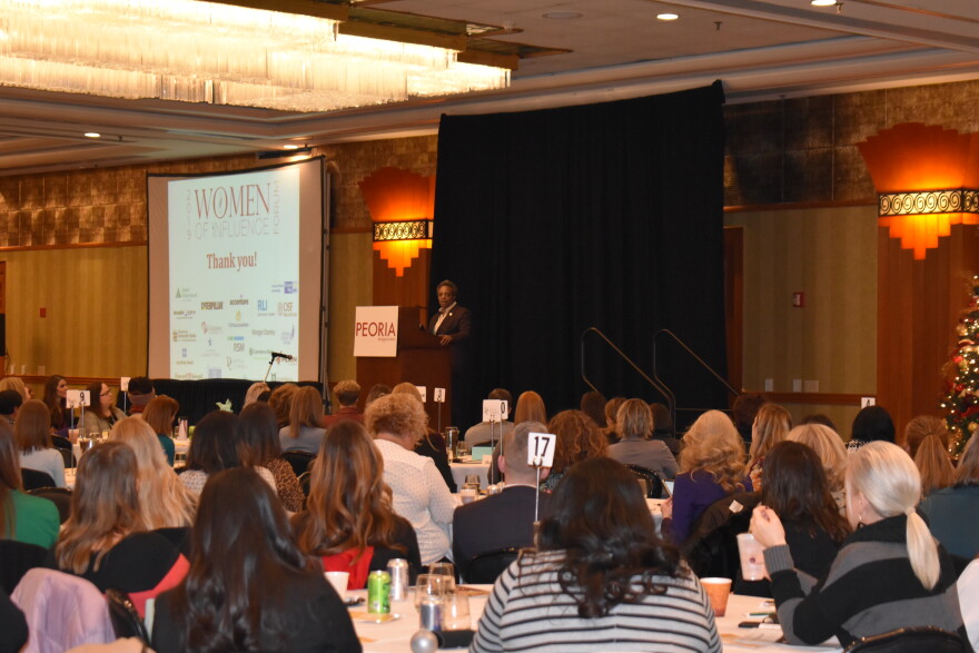 Chicago Mayor Lori Lightfoot speaks at the Women of Influence Forum, 12/4/19