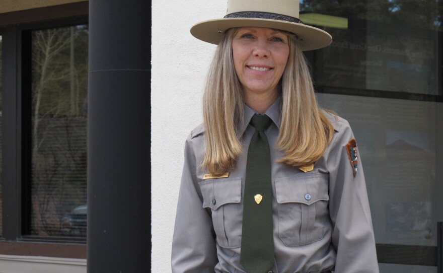 Kayci Cook Collins, superintendent of Wupatki National Monument, is at odds with the Peshlakai family's pursuing residency in the vast expanse of grassland and pueblo ruins.