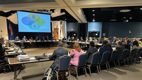 Officials from the Palm Beach County Commission, School District, Health Care District and Children’s Services Council met Dec. 9 for the first time since 2013 to discuss the state of child health and welfare. They noted successes in graduation rates and reducing child poverty.