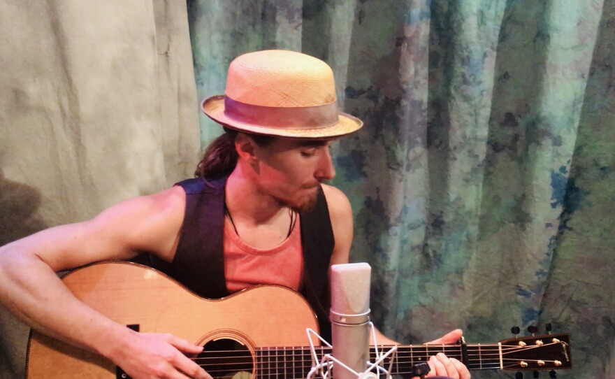 Sawyer Fredericks at WEXT 08-28-23