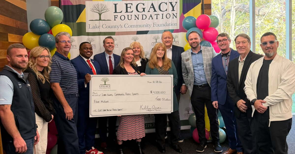 Legacy Foundation Awards $4 Million To Revitalize 7 Lake County Public Spaces