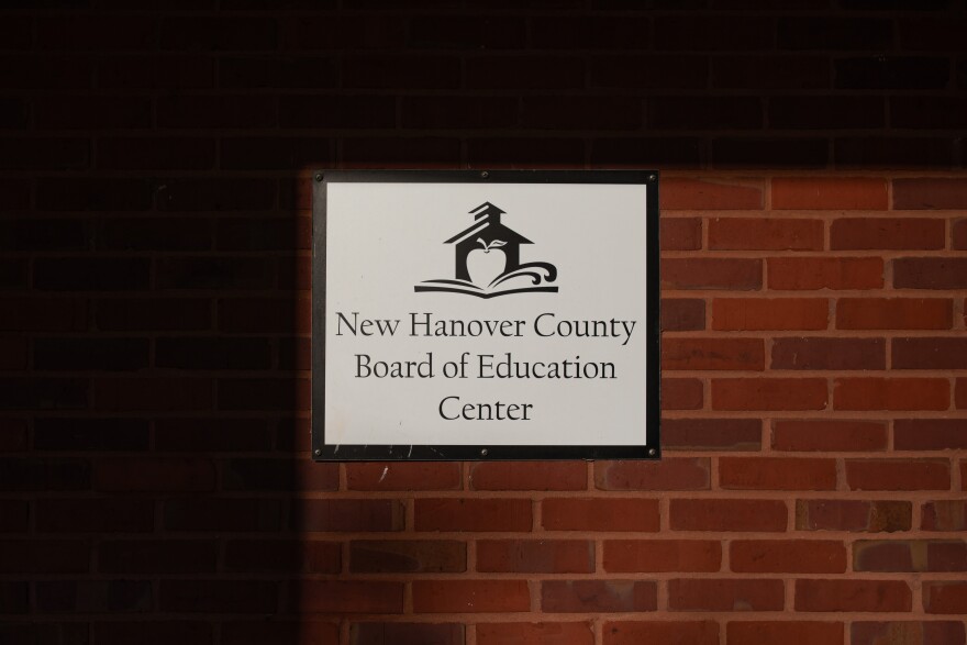 The New Hanover County Board of Education Center during the Board of Education meeting in Wilmington on July 8, 2025. Many teachers and community members attended to show their support for the Mary W. Howe Pre-K Center which was under consideration for closure.