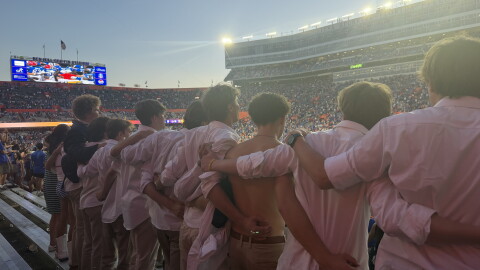 Fans watch the Gators take on Mississippi at Ben Hill Griffin Stadium earlier this season.
