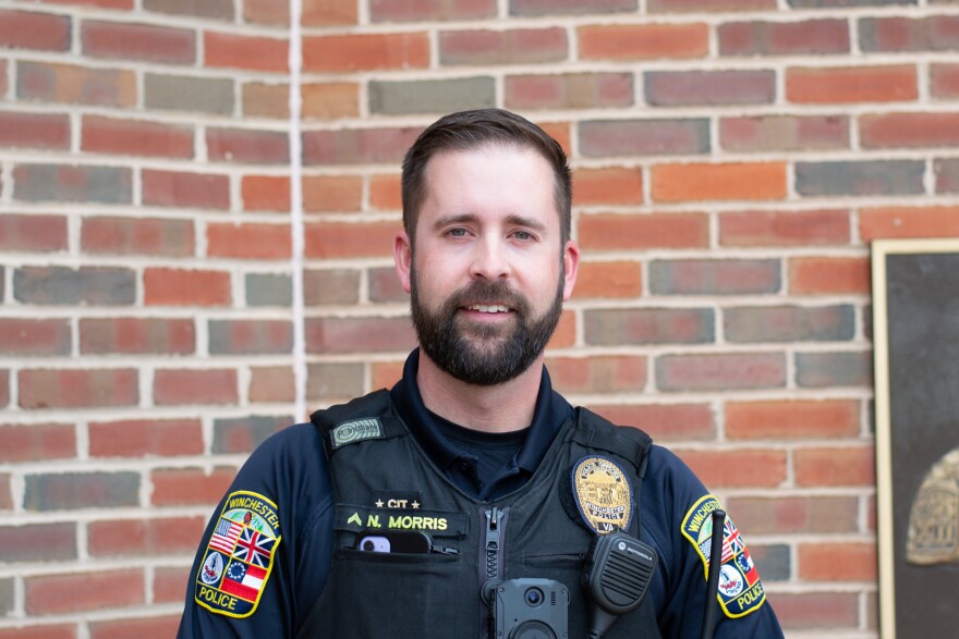 Corporal Nathan Morris is the addiction resource officer for the Winchester Police Department.