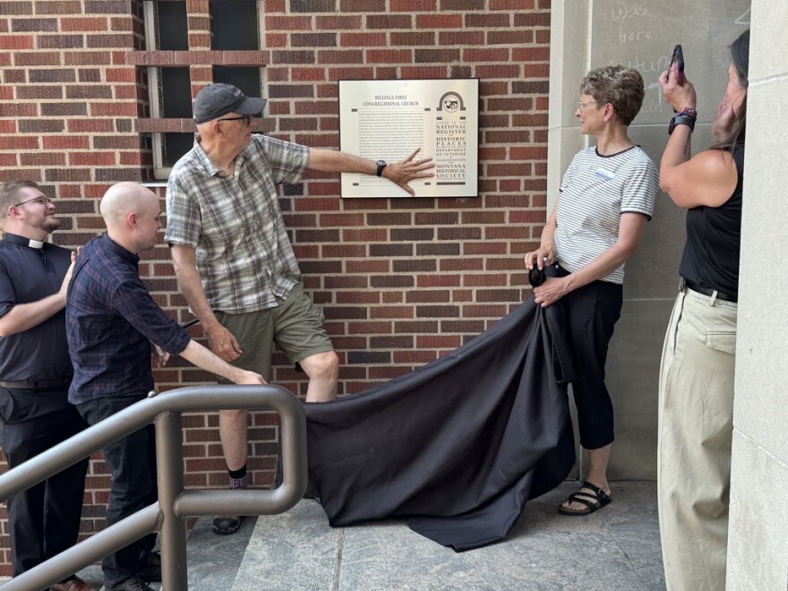 Unveiling the plaque