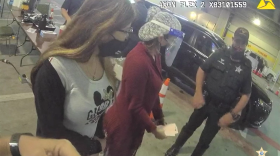 A deputy told the women they were "lucky not to get arrested." Image: OCSO video