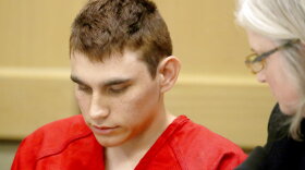 Nikolas Cruz, accused of murdering 17 people in the Florida high school shooting, appears on Feb. 19, 2018, in court for a status hearing in Fort Lauderdale. (Associated Press)