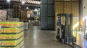 Foothills Brewing's warehouse in Winston-Salem