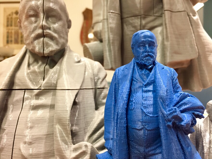 These models of Benjamin Harrison, the nation's 23rd president, are available to print from the Presidential Site's collection.