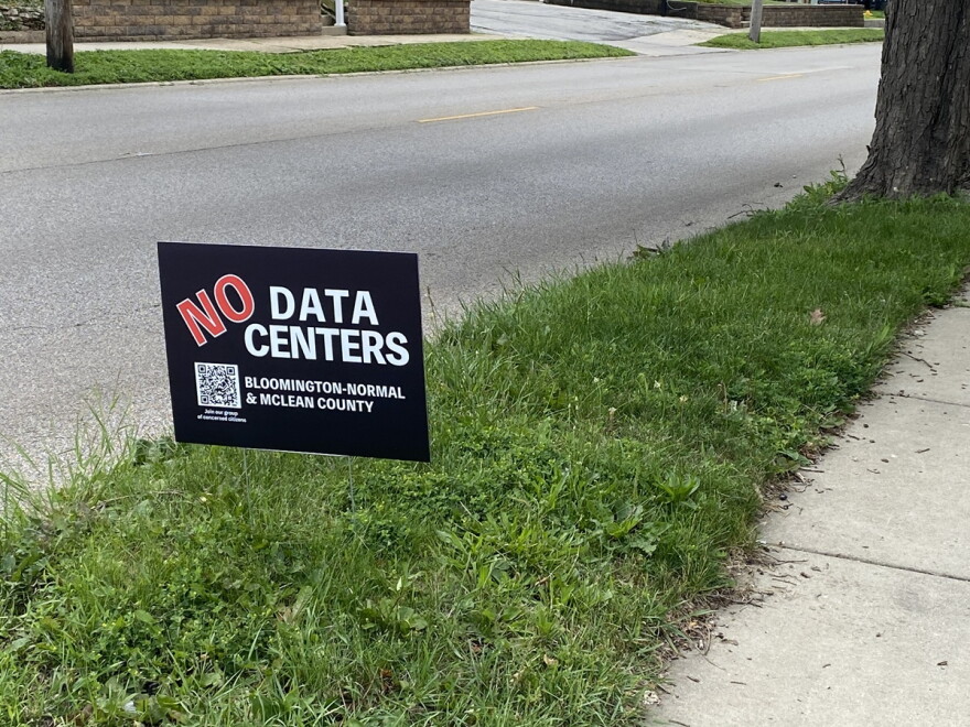 Bloomington and Normal both have data center moratoriums in place through November.