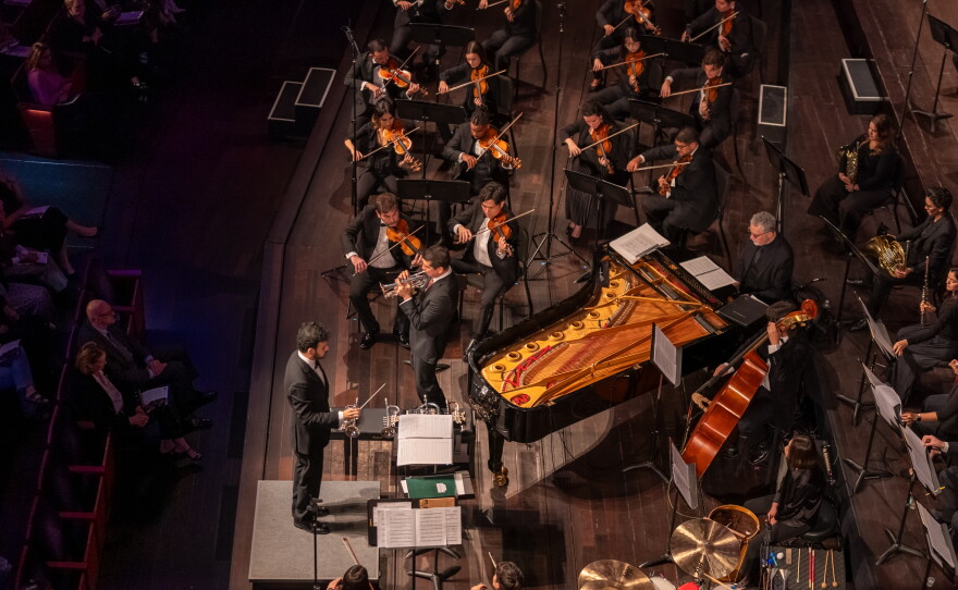 In performance at the Tobin Center