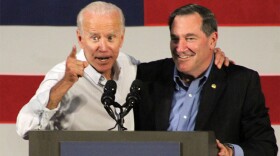 Former Vice President Joe Biden joins incumbent U.S. Sen. Joe Donnelly (D-Ind.) in Hammond Friday.
