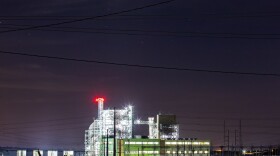 The Austin Energy Decker Creek Power Station natural gas plant in far East Austin.