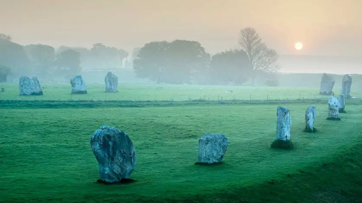 Standing stones at Avebury