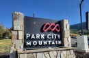 Park City Mountain sign in the summer.