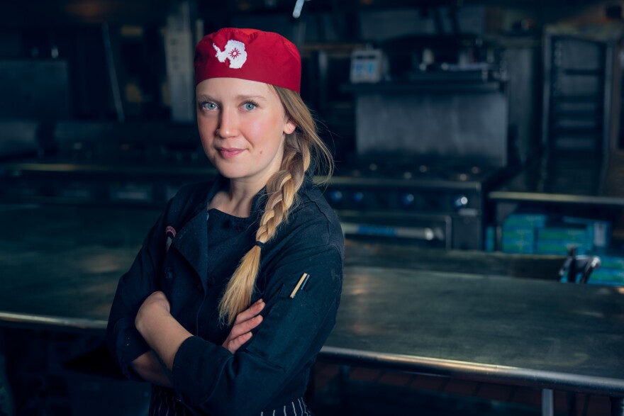 McAdoo uses cakes to tell stories. She was drawn to the "fun, frivolous notion" of becoming a pastry chef but also wanted a career with social impact.