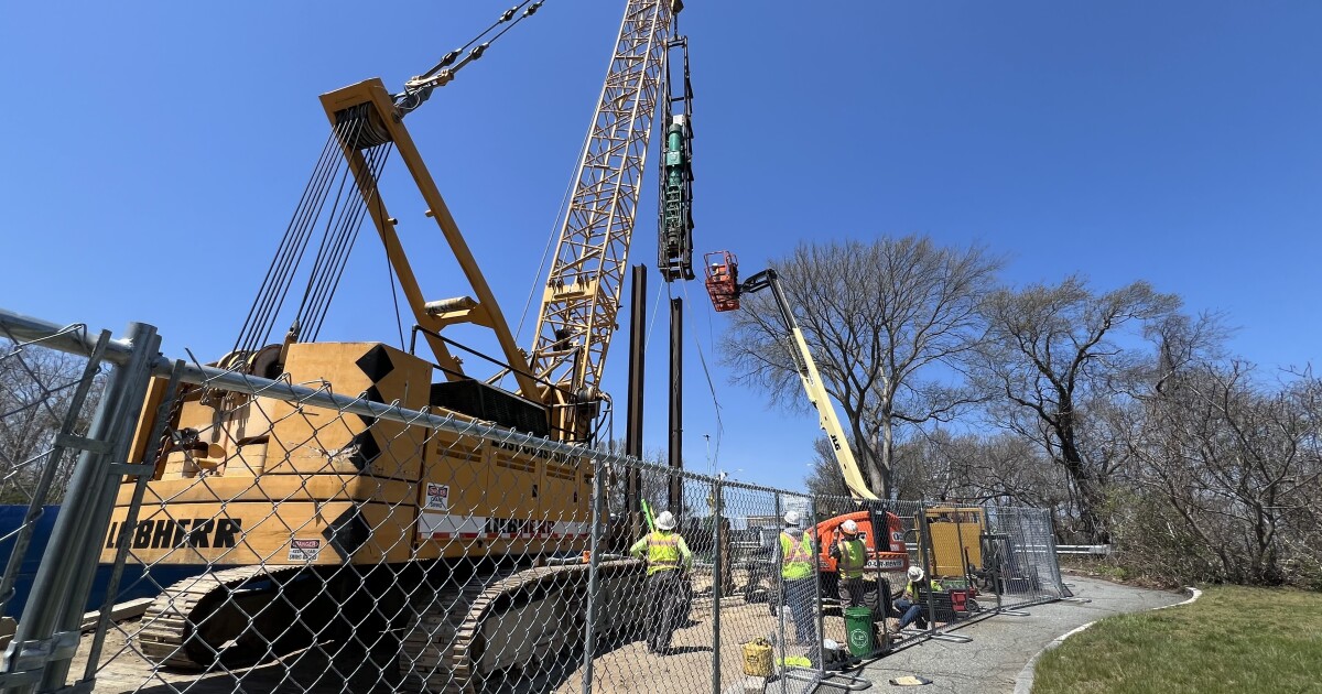 What's that noise? Foundation testing begins at Sagamore Bridge