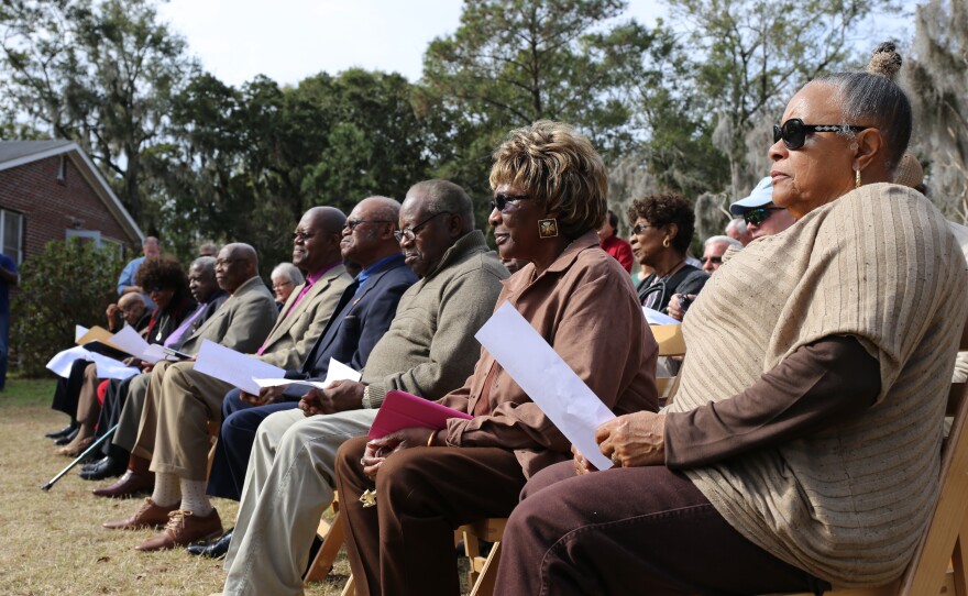 Family, friends, historians gathered for Simeon Pinckney ceremony