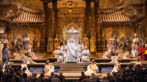 Act II, Scene 2 of Puccini's "Turandot."