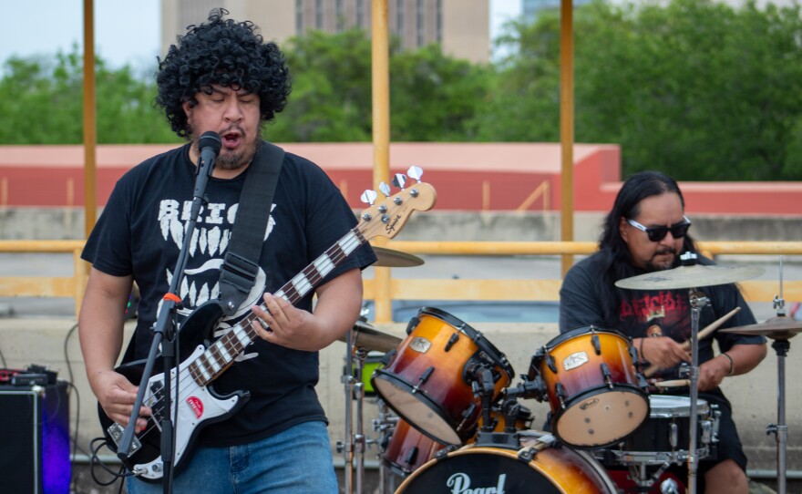 The Code 88's were the first to perform.