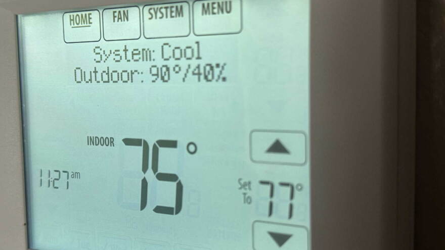 smart AC control panel 